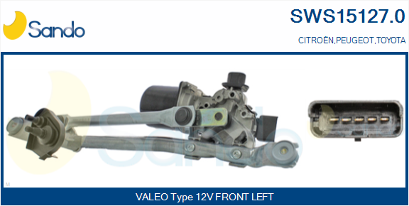 Dispositivo lavavetri SANDO SWS15127.0