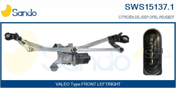 Dispositivo lavavetri SANDO SWS15137.1