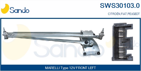 Dispositivo lavavetri SANDO SWS30103.0