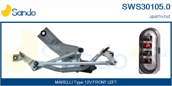 Dispositivo lavavetri SANDO SWS30105.0