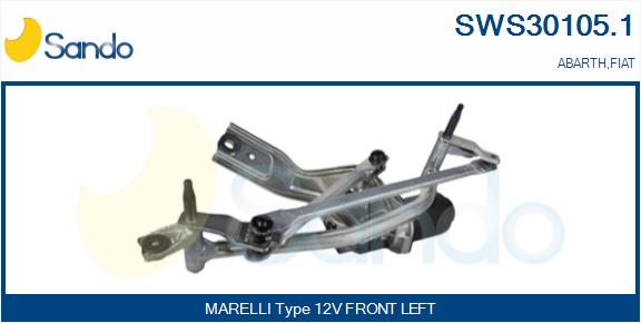 Dispositivo lavavetri SANDO SWS30105.1
