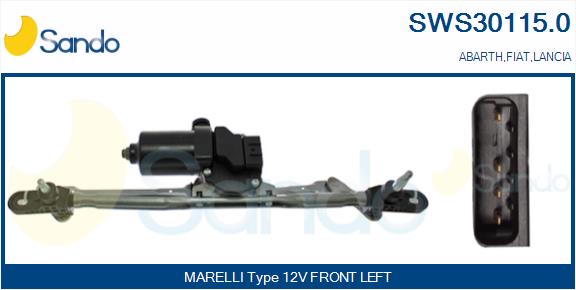 Dispositivo lavavetri SANDO SWS30115.0
