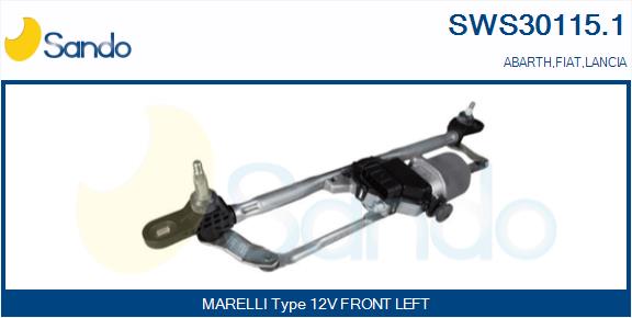 Dispositivo lavavetri SANDO SWS30115.1