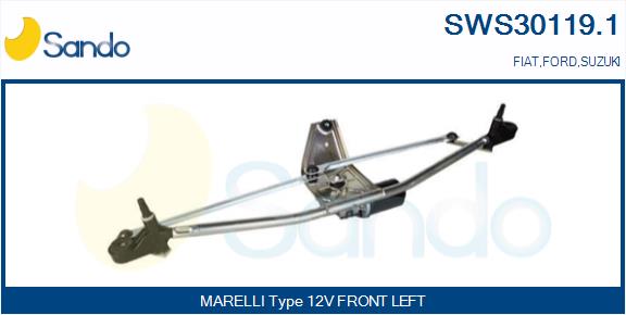 Dispositivo lavavetri SANDO SWS30119.1