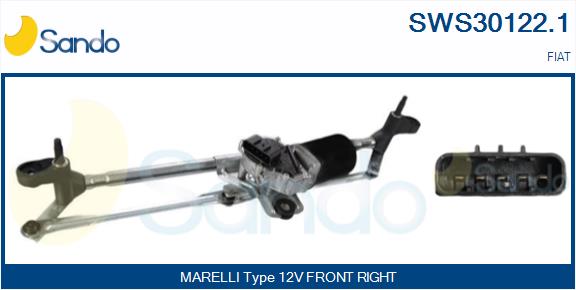 Dispositivo lavavetri SANDO SWS30122.1