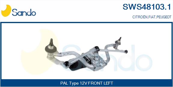 Dispositivo lavavetri SANDO SWS48103.1