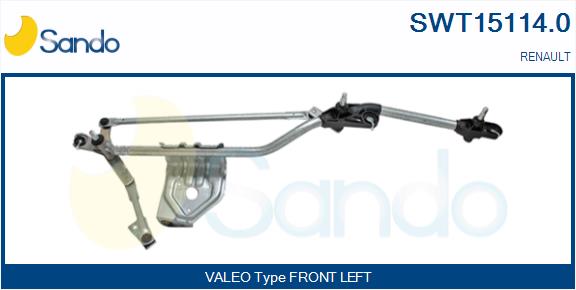 Tiranteria tergicristallo SANDO SWT15114.0