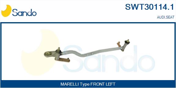 Tiranteria tergicristallo SANDO SWT30114.1