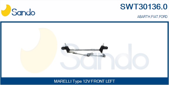 Tiranteria tergicristallo SANDO SWT30136.0