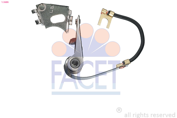 Kit contatti, distributore di accensione FACET 1.3686