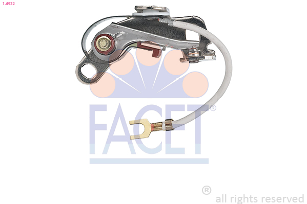 Kit contatti, distributore di accensione FACET 1.4932