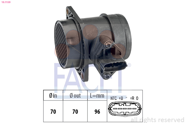 Debimetro FACET 10.1159