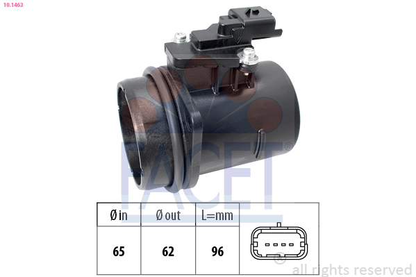 Debimetro FACET 10.1463