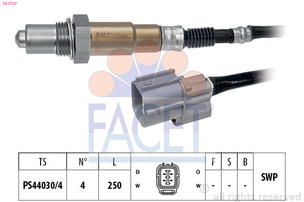 Sonda lambda FACET 10.7727
