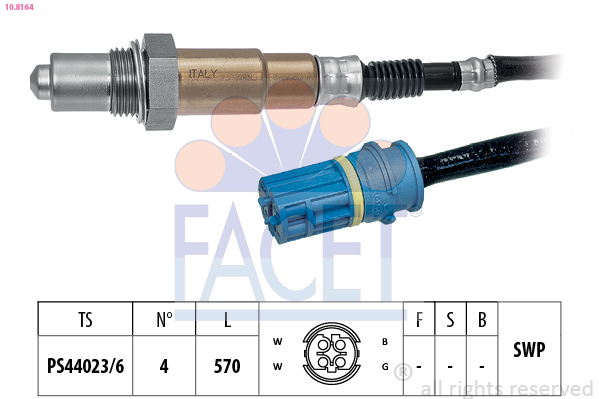 Sonda lambda FACET 10.8164