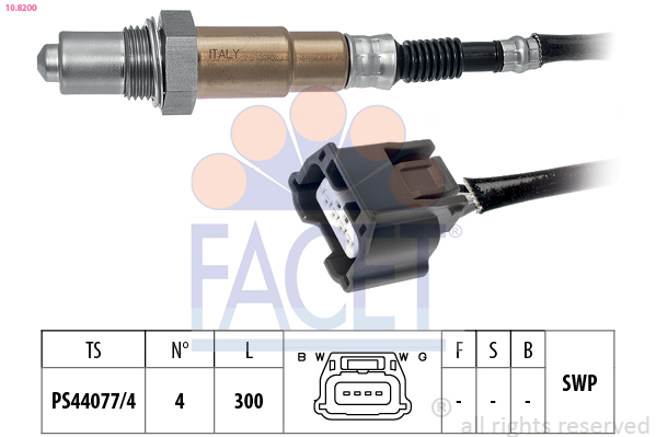 Sonda lambda FACET 10.8200