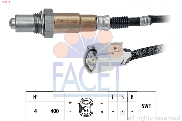 Sonda lambda FACET 10.8217