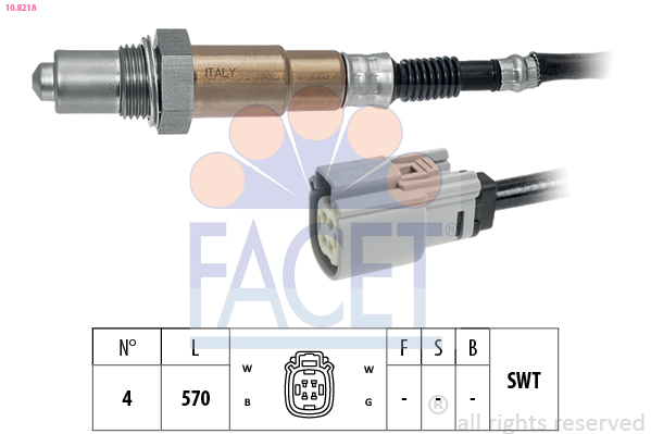 Sonda lambda FACET 10.8218
