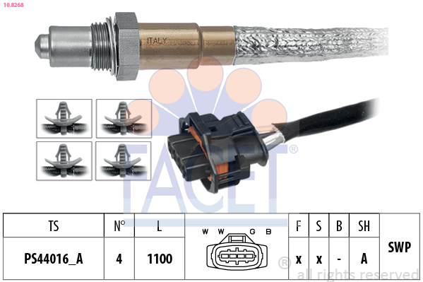 Sonda lambda FACET 10.8268