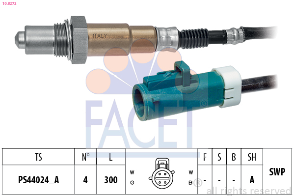 Sonda lambda FACET 10.8272