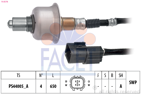 Sonda lambda FACET 10.8278