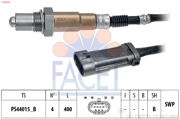 Sonda lambda FACET 10.8283