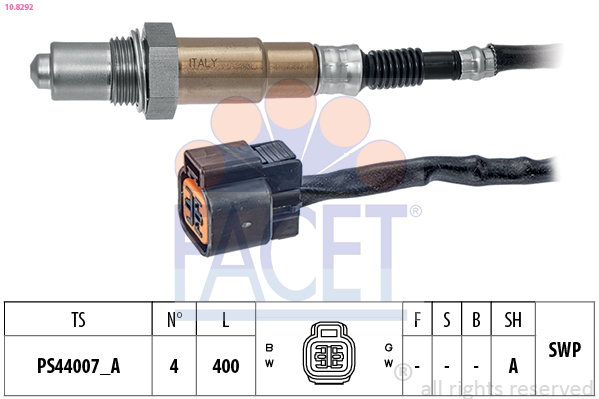 Sonda lambda FACET 10.8292