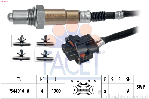 Sonda lambda FACET 10.8371