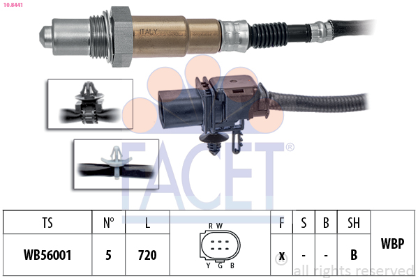 Sonda lambda FACET 10.8441