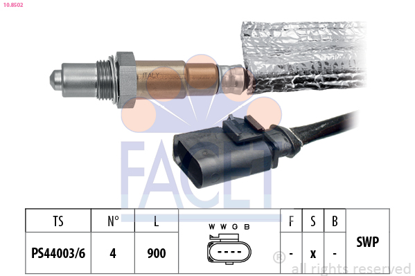 Sonda lambda FACET 10.8502
