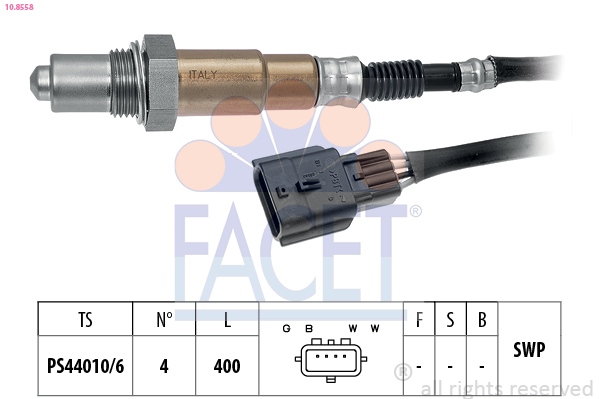 Sonda lambda FACET 10.8558
