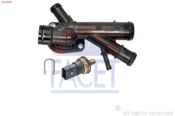 Flangia d. refrigerante FACET 26.0004K