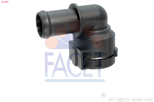 Flangia d. refrigerante FACET 26.0007