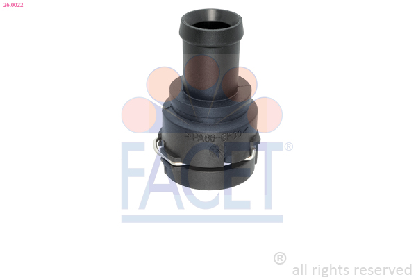 Flangia d. refrigerante FACET 26.0022