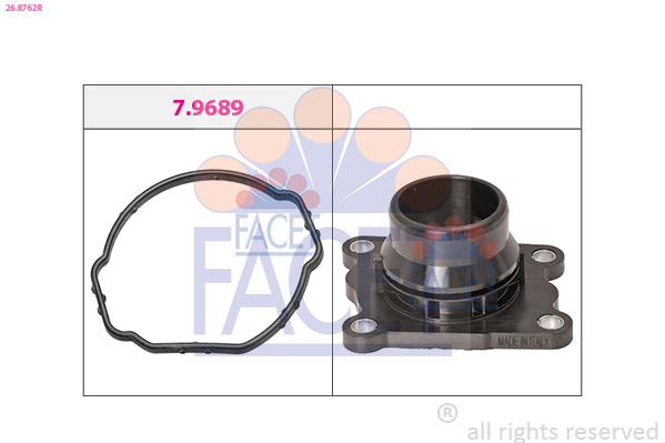 Flangia d. refrigerante FACET 26.8762R