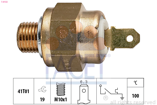 Termocontatto, spia segnalazione refrigerante FACET 7.4132