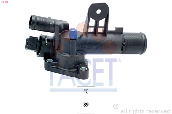 Termostato, refrigerante FACET 7.7926