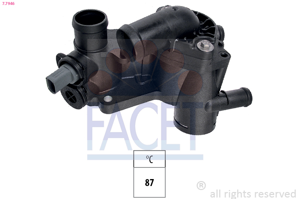 Termostato, refrigerante FACET 7.7946