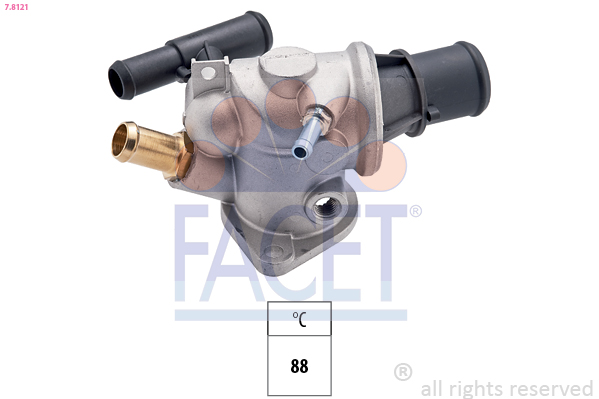 Termostato, refrigerante FACET 7.8121