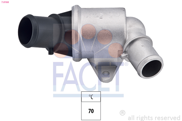 Termostato, refrigerante FACET 7.8168