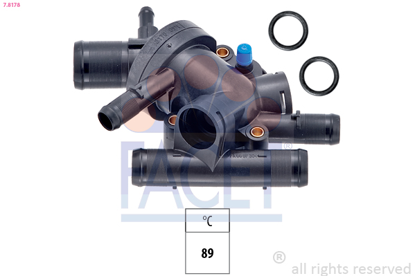 Termostato, refrigerante FACET 7.8178