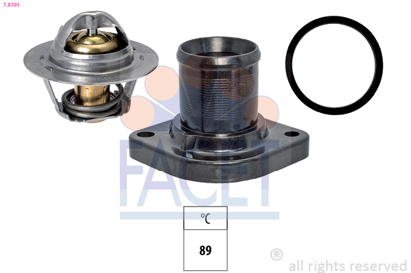 Termostato, refrigerante FACET 7.8191
