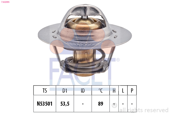 Termostato, refrigerante FACET 7.8239S
