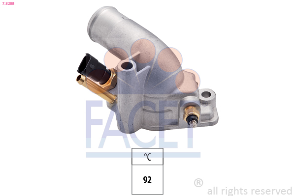 Termostato, refrigerante FACET 7.8288