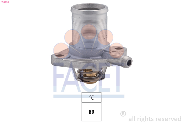Termostato, refrigerante FACET 7.8330