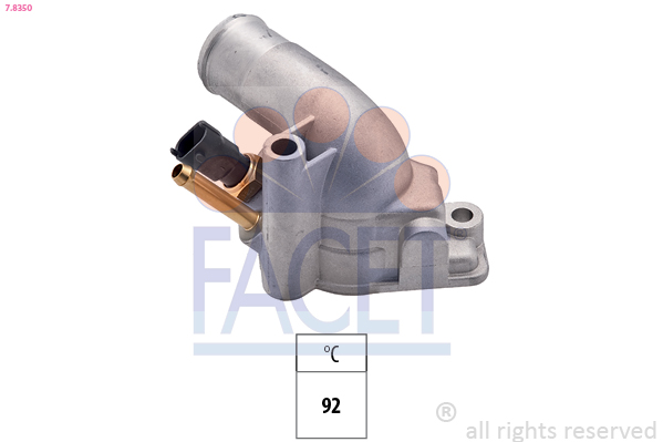 Termostato, refrigerante FACET 7.8350