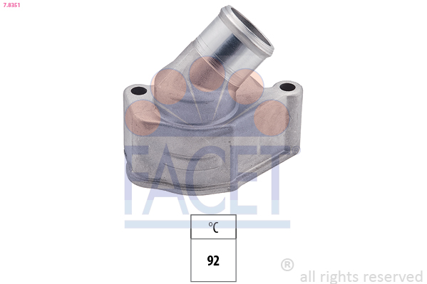 Termostato, refrigerante FACET 7.8351