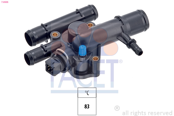 Termostato, refrigerante FACET 7.8505