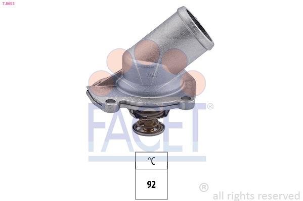 Termostato, refrigerante FACET 7.8653