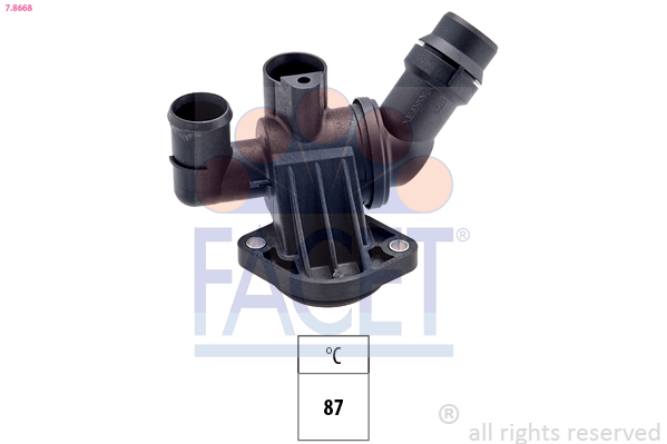 Termostato, refrigerante FACET 7.8668